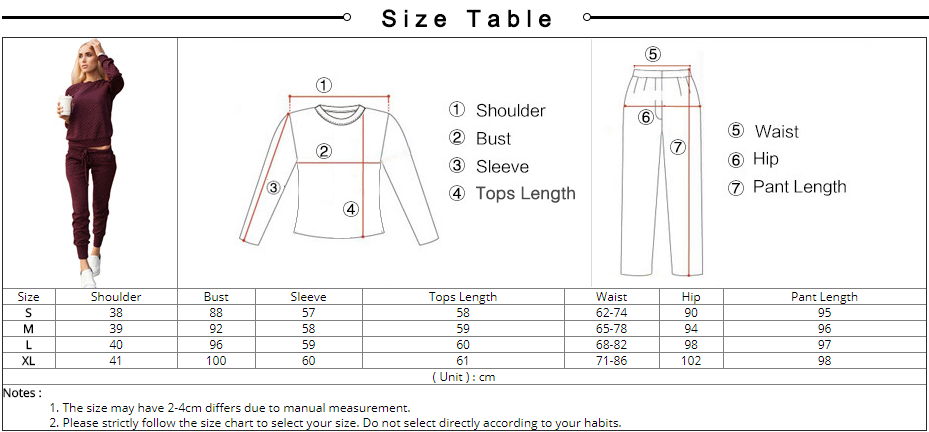 Women's 2-Piece Tracksuit Set - Trendences