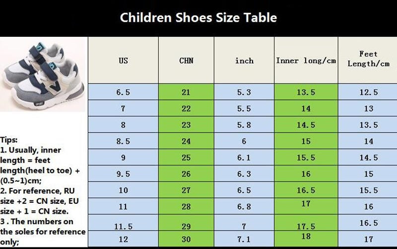 Soft Comfortable Sneakers for Kids - Trendences