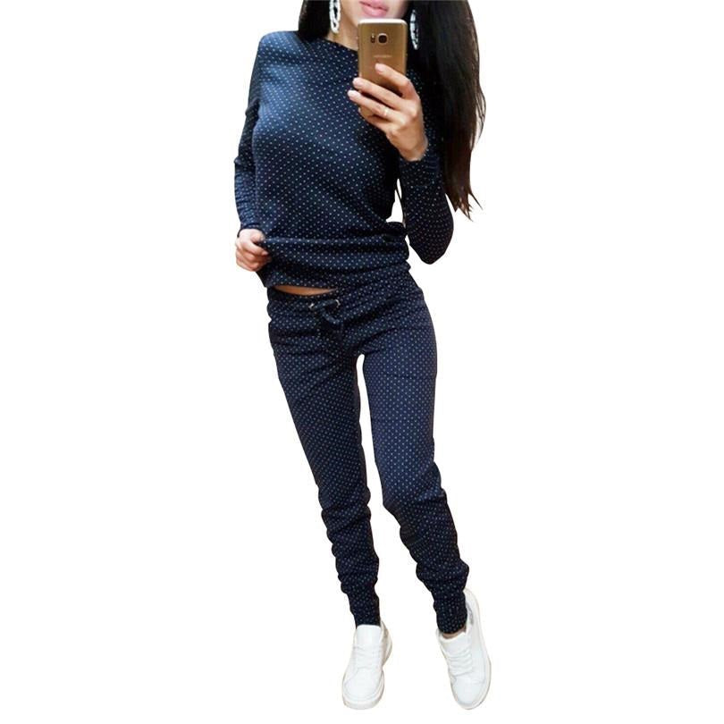Women's 2-Piece Tracksuit Set - Trendences
