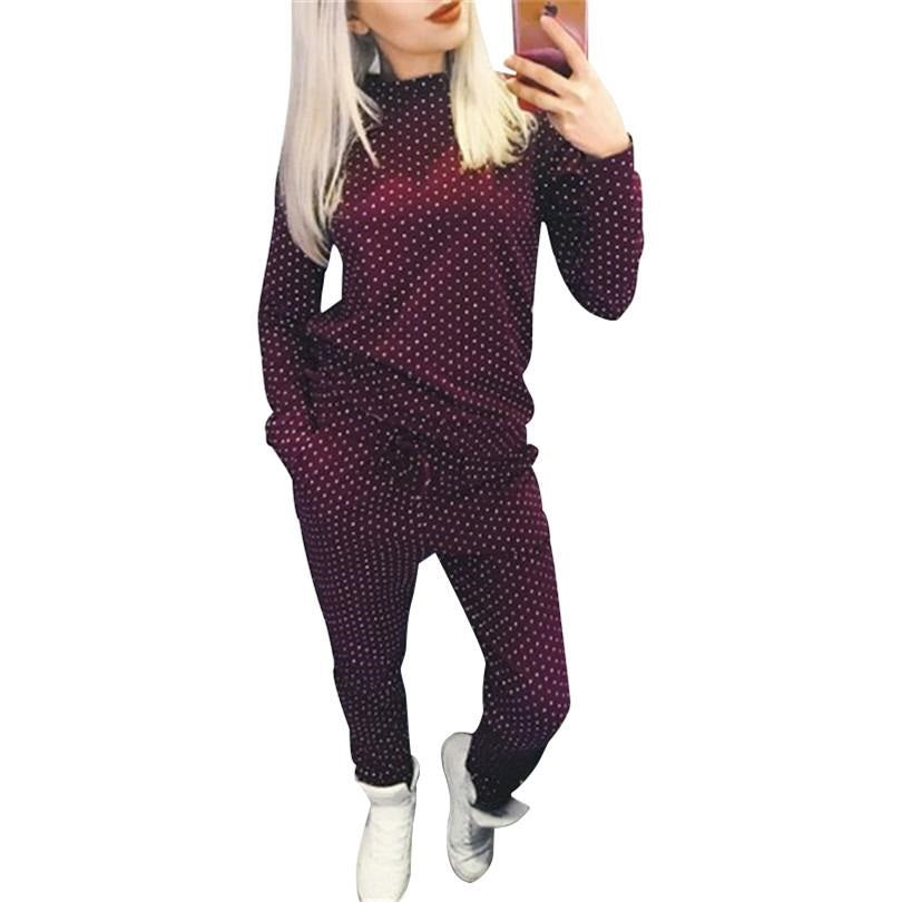 Women's 2-Piece Tracksuit Set - Trendences