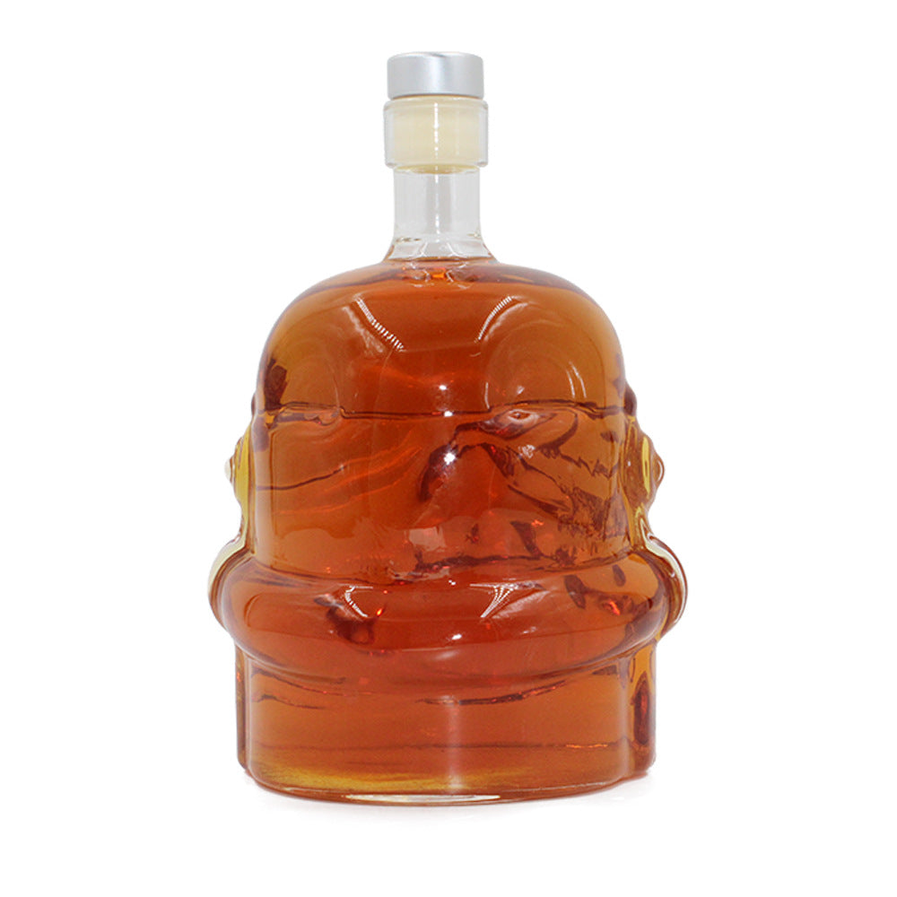 Star Wars Stormtrooper Helmet Crystal Glass Decanter - Trendences
