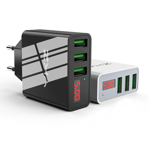 Multi USB Travel Charger 15W 3 Slots - Trendences
